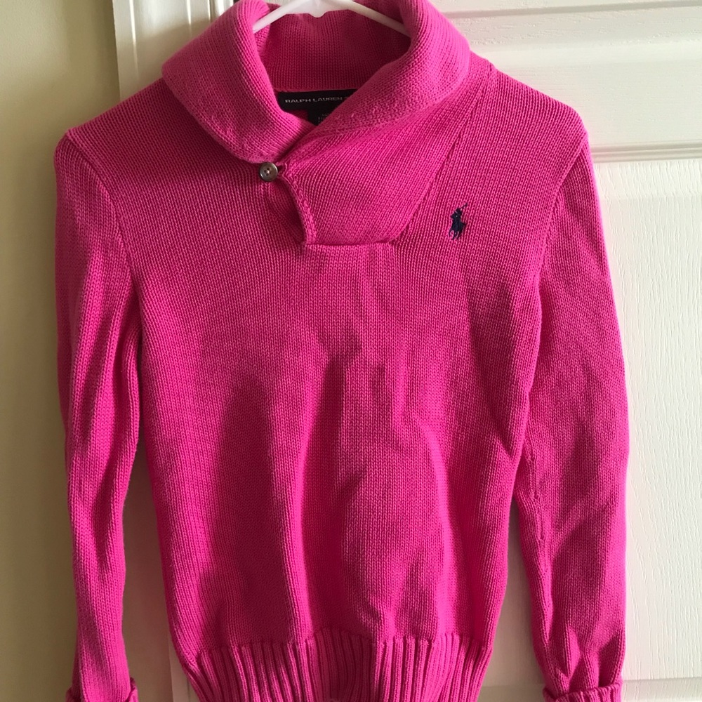 Women’s polo sweater